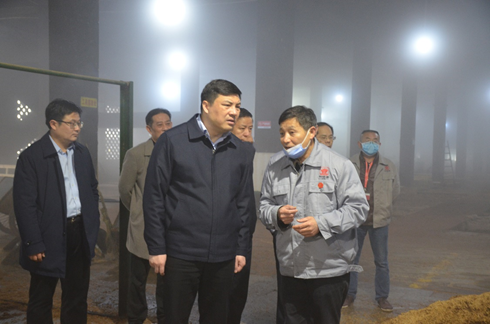 宜春市委常委、常務(wù)副市長(zhǎng)蔡清平蒞臨我司視察調(diào)研